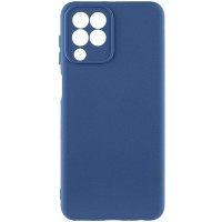 Чохол TPU GETMAN Liquid Silk Full Camera для Samsung Galaxy M33 5G Синій / Navy Blue