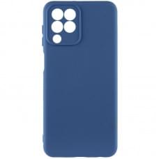 Чохол TPU GETMAN Liquid Silk Full Camera для Samsung Galaxy M33 5G Синій / Navy Blue