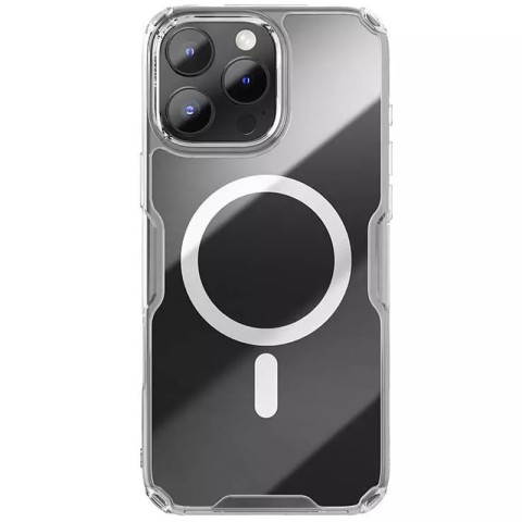 TPU чохол Nillkin Nature Pro Magnetic для Apple iPhone 16 Pro Max (6.9") Безбарвний (прозорий)