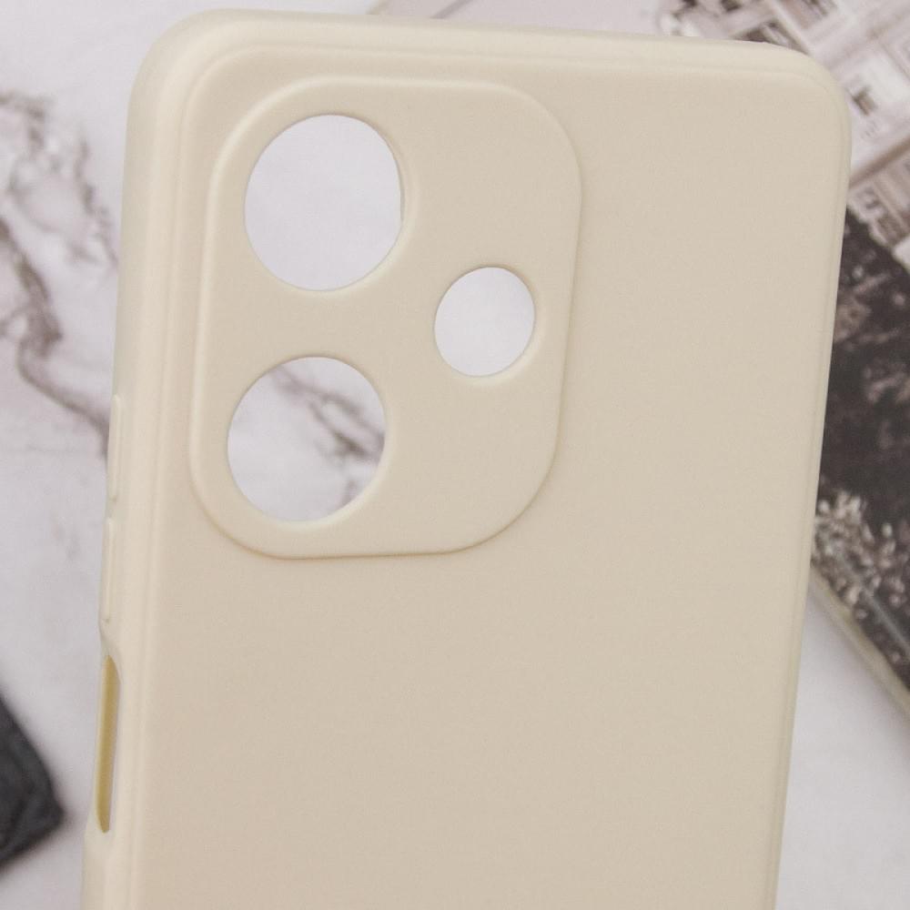 Силіконовий чохол Candy Full Camera для Infinix Hot 30 Play Бежевий / Antique White