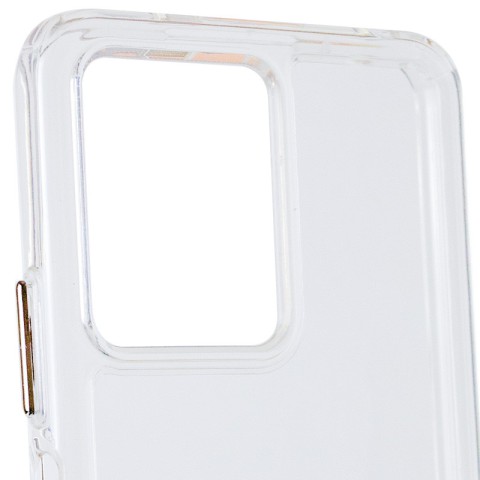 Чохол TPU+PC Clear 2.0 mm metal buttons для Xiaomi Poco F5 / Note 12 Turbo Прозорий