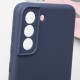 Чохол Silicone Cover Lakshmi Full Camera (A) для Samsung Galaxy S22+ Синій / Midnight Blue