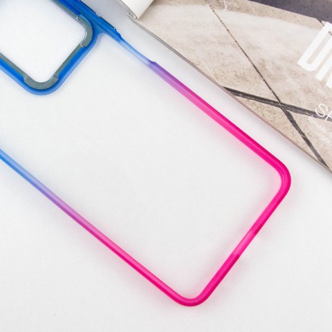 Чохол TPU+PC Fresh sip series для Xiaomi Redmi Note 13 Pro 4G / Poco M6 Pro 4G / Note 14S Рожевий / Синій