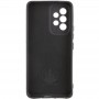 Чохол Silicone Cover Lakshmi Full Camera (A) для Samsung Galaxy A73 5G Чорний / Black