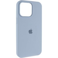 Чохол Silicone Case (AA) Logo with MagSafe для Apple iPhone 11 Pro Max (6.5") Блакитний / Lilac Blue