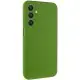 Чохол TPU GETMAN Liquid Silk Full Camera для Samsung Galaxy A37 5G Зелений / Dark green