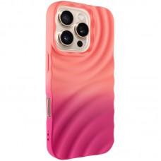 Чохол TPU ColorWave для Apple iPhone 16 Pro (6.3") Peach / Pink