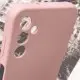 Чохол TPU GETMAN Liquid Silk Full Camera для Samsung Galaxy M34 5G Рожевий / Pink Sand