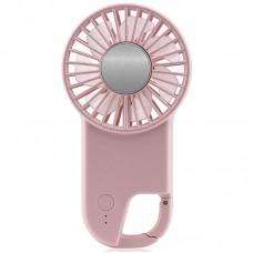 Портативний вентилятор SQT-BF2 з карабіном 1800mAh Pink