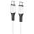 Дата кабель Borofone BX79 Type-C to Type-C 60W (1m) Білий Дата кабель Borofone BX79 Type-C to Type-C 60W (1m) Білий