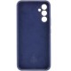 Чохол Silicone Cover Lakshmi Full Camera (AAA) для Samsung Galaxy A56 5G Темно-синій / Midnight blue