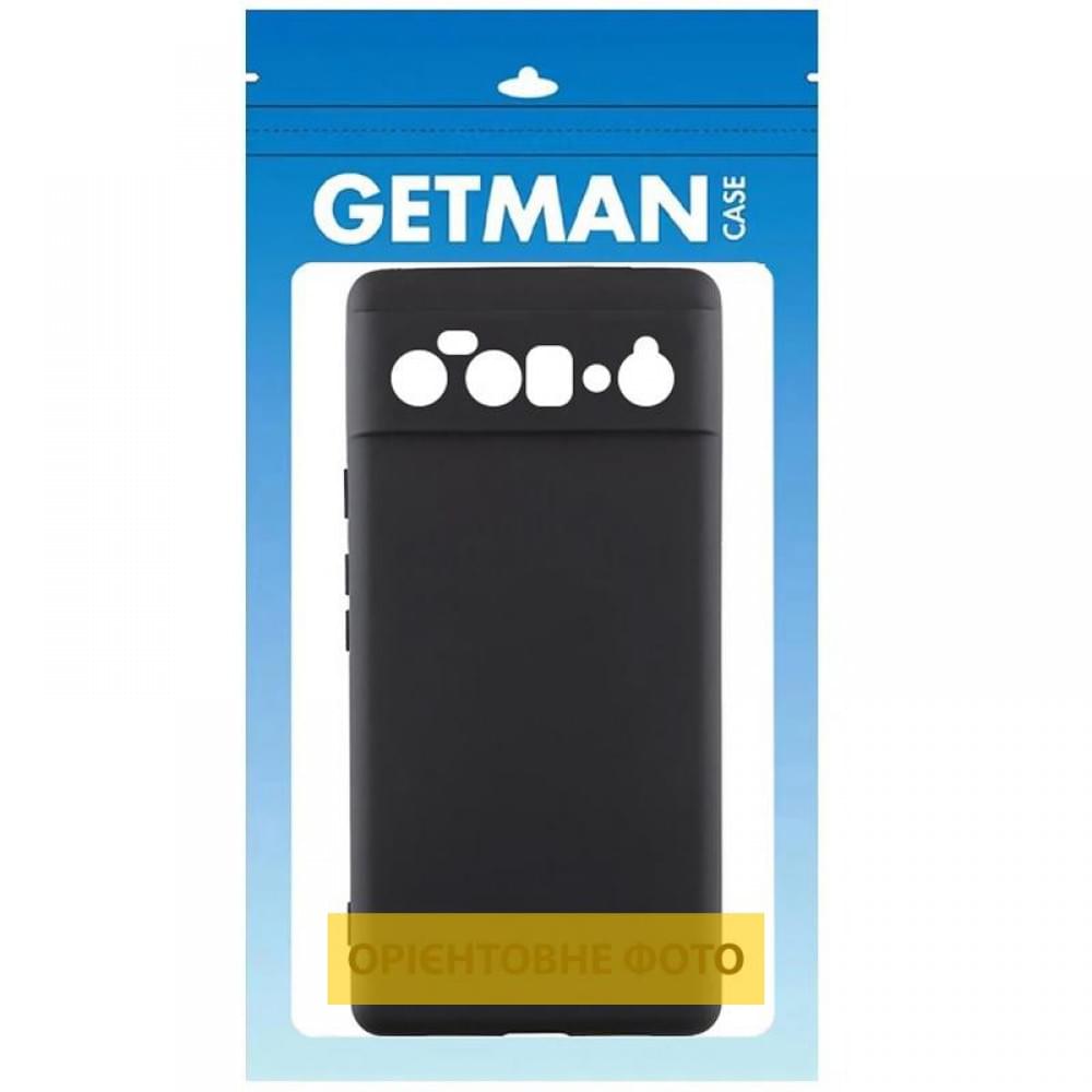 Чохол TPU GETMAN Liquid Silk Full Camera для Google Pixel 9 Pro Чорний / Black