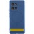 Чохол Silicone Cover Lakshmi Full Camera (AA) with MagFit для Motorola Edge 50 Pro Синій / Navy blue