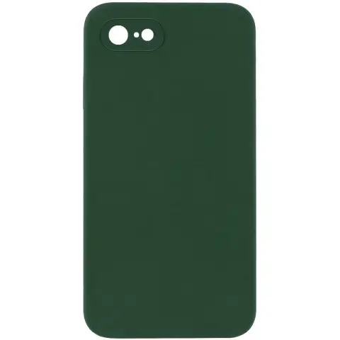 Чохол Silicone Case Square Full Camera Protective (AA) NOLOGO для Apple iPhone 6/6s (4.7") Зелений / Cyprus Green