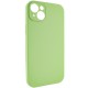Чохол Silicone Case Full Camera Protective (AA) NO LOGO для Apple iPhone 13 (6.1") М'ятний / Mint