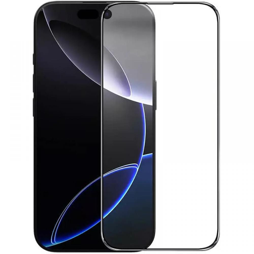 Захисне скло Nillkin (CP+PRO) для Apple iPhone 16 (6.1") (+ аппликатор) Чорний