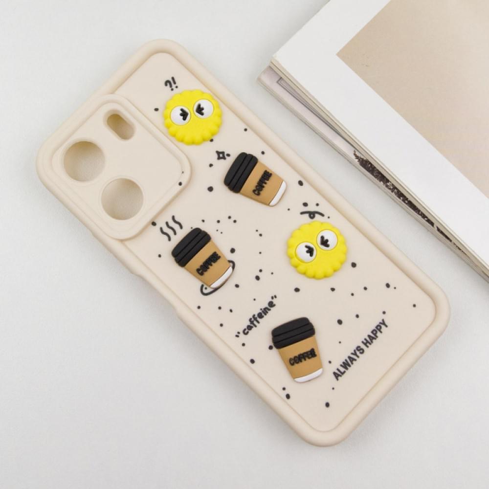 Чохол TPU Toys Case для Xiaomi Redmi 13C / Poco C65 Sand / Always Happy