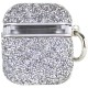 TPU чохол Bling World Rock Diamond для навушників AirPods 1/2 Срібний