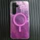 Чохол TPU Shiny Mountain (MagFit) для Samsung Galaxy S24 FE Pink