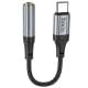 Перехідник Hoco LS36 Fresh Type-C to 3,5 AUX Black