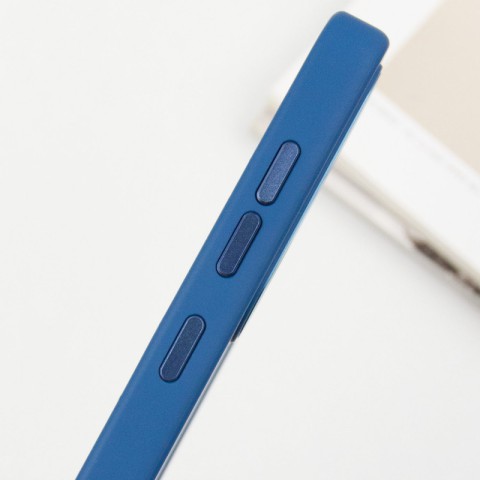 TPU чохол Bonbon Metal Style для Samsung Galaxy S23+ Синій / Denim Blue