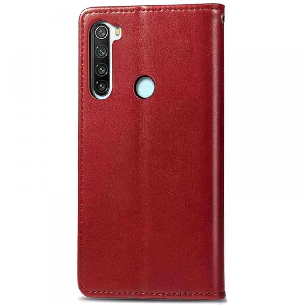 Кожаный чехол-книжка GETMAN Gallant (PU) для Xiaomi Redmi Note 8T