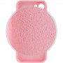 Чохол Silicone Case Full Camera Protective (AA) для Apple iPhone 14 (6.1") Рожевий / Light pink / PVH