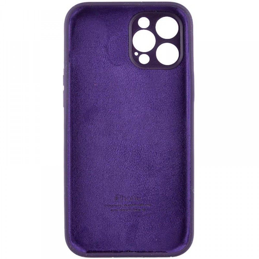 Чехол Silicone Case Full Camera Protective (AA) для Apple iPhone 12 Pro Max (6.7")