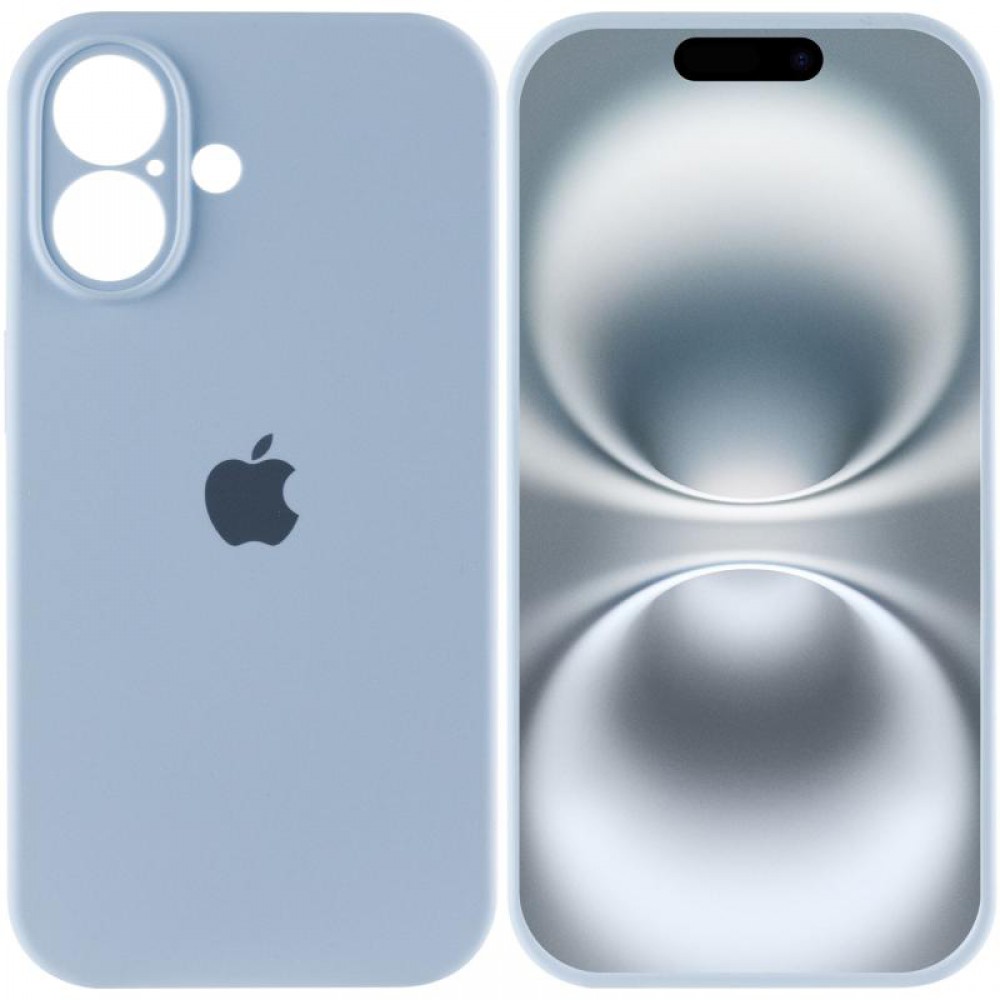 Чехол Silicone Case Full Camera Protective (AA) для Apple iPhone 16 Plus (6.7")