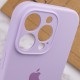 Чохол Silicone Case Full Camera Protective (AA) для Apple iPhone 15 Pro (6.1") Бузковий / Lilac