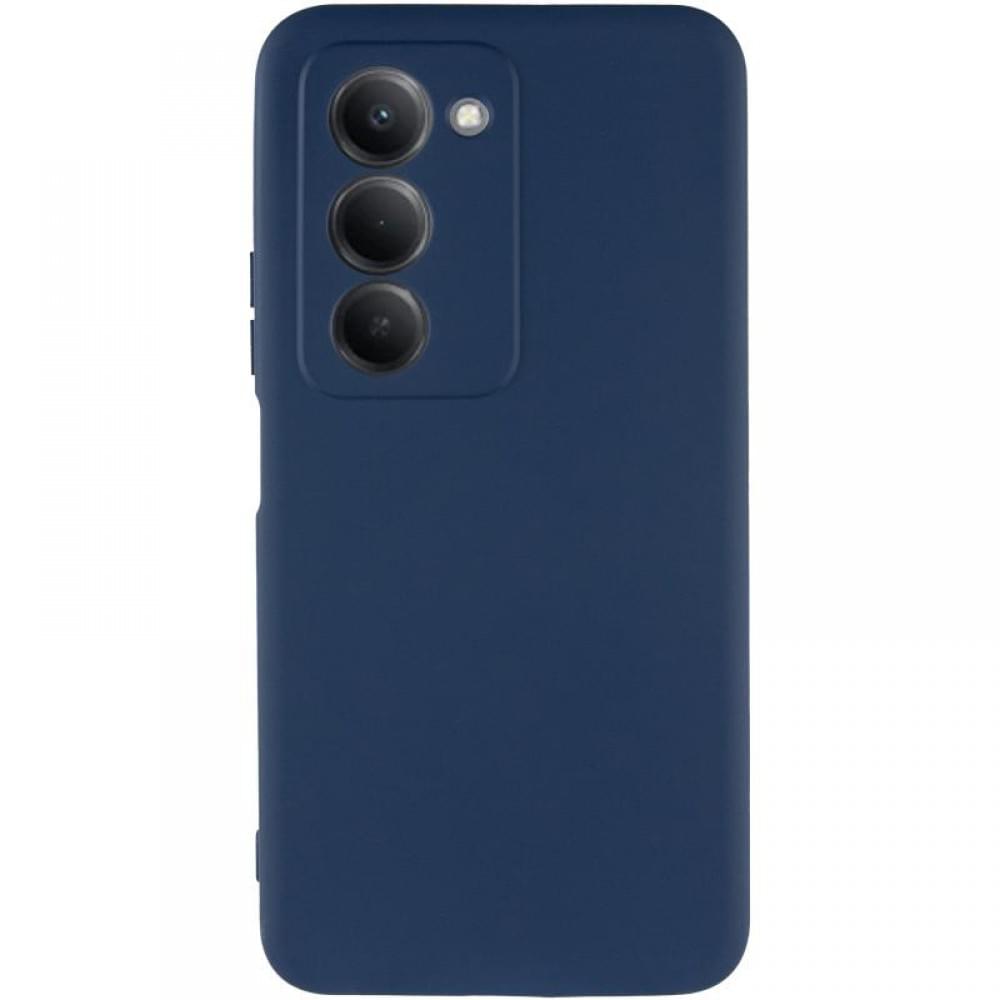 Чохол TPU GETMAN Liquid Silk Full Camera для Xiaomi Redmi 15 (EU) Синій / Midnight Blue