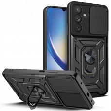 Ударостійкий чохол Camshield Serge Ring для Samsung Galaxy A15 4G/5G Чорний