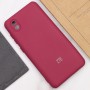 Чохол Silicone Cover My Color Full Camera (A) для ZTE Blade A3 (2020) Бордовий / Marsala