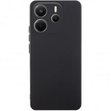 Чохол TPU GETMAN Liquid Silk Full Camera для Xiaomi Redmi Note 14 4G (Int. version) Чорний / Black