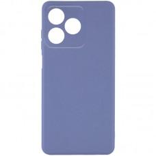 Силіконовий чохол Candy Full Camera для Realme C53 Блакитний / Mist blue