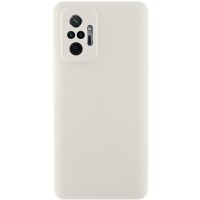 Чохол Silicone Cover Lakshmi Full Camera (AAA) для Xiaomi Redmi Note 10 Pro / 10 Pro Max Білий / White