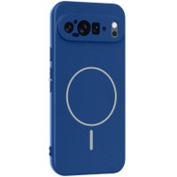 Чохол Silicone Cover Lakshmi Full Camera (AA) with MagFit для Google Pixel 9 Pro XL Синій / Navy blue