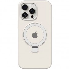 Чохол Silicone Case Full Protective with Ring для Apple iPhone 14 Pro (6.1") White