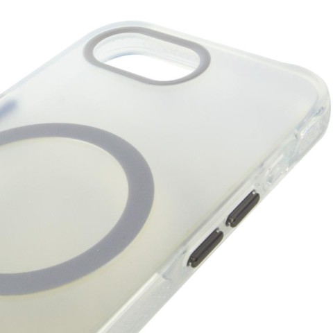 Чохол TPU+PC Phantom with MagSafe для Apple iPhone 16e (6.1") Light Gray