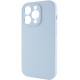 Чохол Silicone Case Full Camera Protective (AA) NO LOGO для Apple iPhone 13 Pro (6.1") Блакитний / Sweet Blue