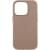 Шкіряний чохол Leather Case (AAA) with MagSafe and Animation для Apple iPhone 15 Pro (6.1") Taupe