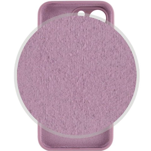 Чохол Silicone Case Full Camera Protective (AA) для Apple iPhone 13 Pro (6.1") Ліловий / Lilac Pride
