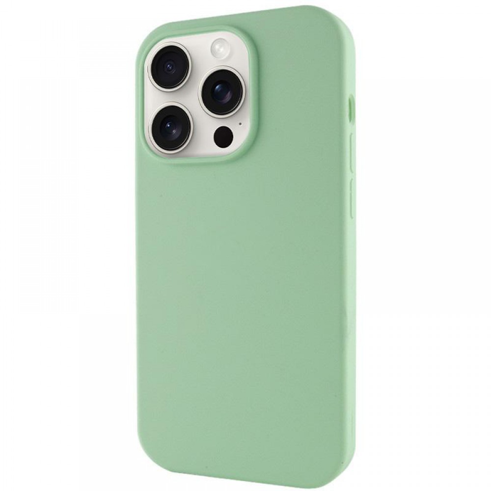 Чохол Silicone Case Full Protective (AA) NO LOGO для Apple iPhone 13 Pro (6.1") Зелений / Pistachio