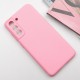 Чохол Silicone Cover Lakshmi Full Camera (AA) для Samsung Galaxy S21 FE Рожевий / Pink