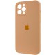 Чохол Silicone Case Full Camera Protective (AA) для Apple iPhone 12 Pro (6.1") Помаранчевий / Cantaloupe