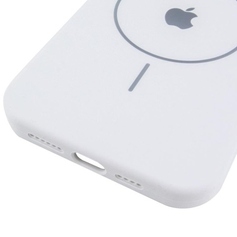 Чохол Silicone Case Full Protective (AA) V2 with MagSafe для Apple iPhone 11 Pro Max (6.5") Білий / White