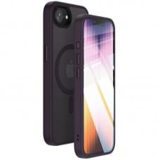 Чохол Ummi Colorful with MagSafe для Apple iPhone 16e (6.1") Темно-фіолетовий / Dark Purple