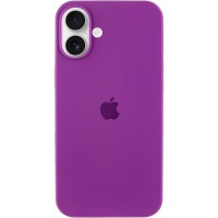 Чохол Silicone Case Full Protective (AA) для Apple iPhone 16 Plus (6.7") Фіолетовий / Grape