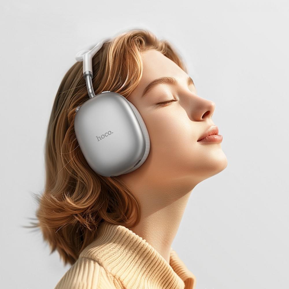 Накладные беспроводные наушники Hoco W55 Plus Happiness ANC noise reduction