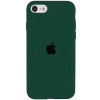 Чохол Silicone Case Full Protective (AA) для Apple iPhone SE (2020) / 7 / 8 (4.7") Зелений / Forest green